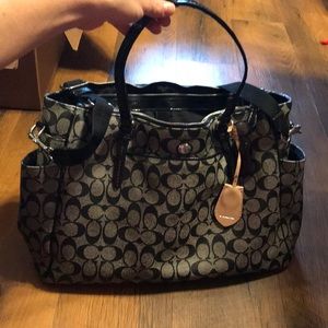 Coach diaper bag